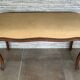 1900 Louis XV style bench in walnut, bench seat
