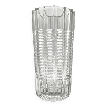 Sklo Union vase, Rudolfova Hut glassworks, Czechoslovakia 1963