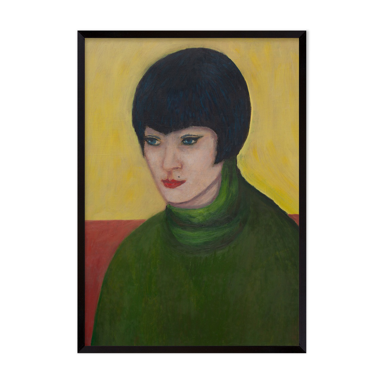 Portrait print woman Roaring Twenties