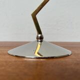 Italian postmodern metal candle holders, 1980s, set of 2