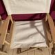 Lot 4 armchairs Pliants film director