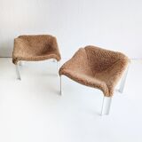 Set of 2 'F300' lounge chairs by Pierre Paulin for Artifort 1960s