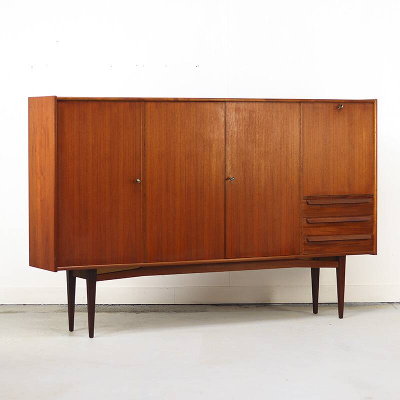Vintage mid-century highboard