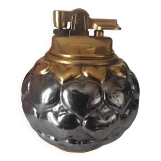 Christian dior briquet collector argenté doré