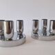 Set of Two Wall Lamps, Flush Mount, Sputnik, Space Age, Italy, 1970s