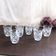 Lot de 8 mini verres à liqueur style Art Déco  France