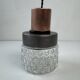 Old cascade chandelier 3 lights 1970 vintage
