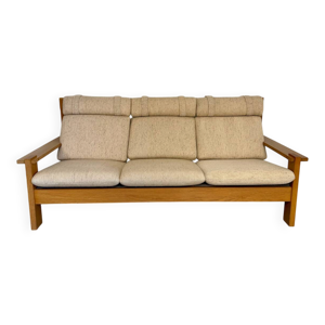 Canapé 3 places en chêne - massif