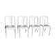 4 Tolix chairs by designer Xavier Pauchard model T37 1950