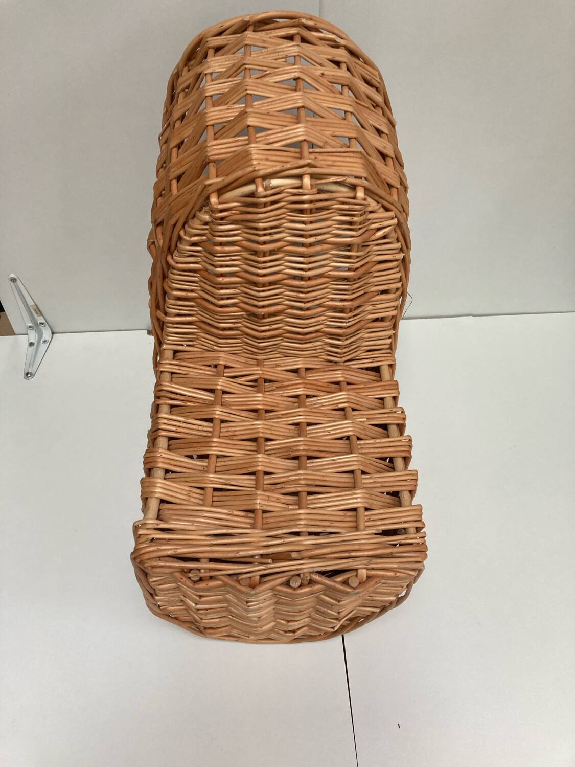 Panier d’escaliers en osier tressé, 1970