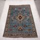 Qom Persian rug, handwoven silk and wool - 152 x 110 cm