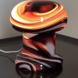Lampe à poser en verre Murano par Carlo Moretti, Italie années 60