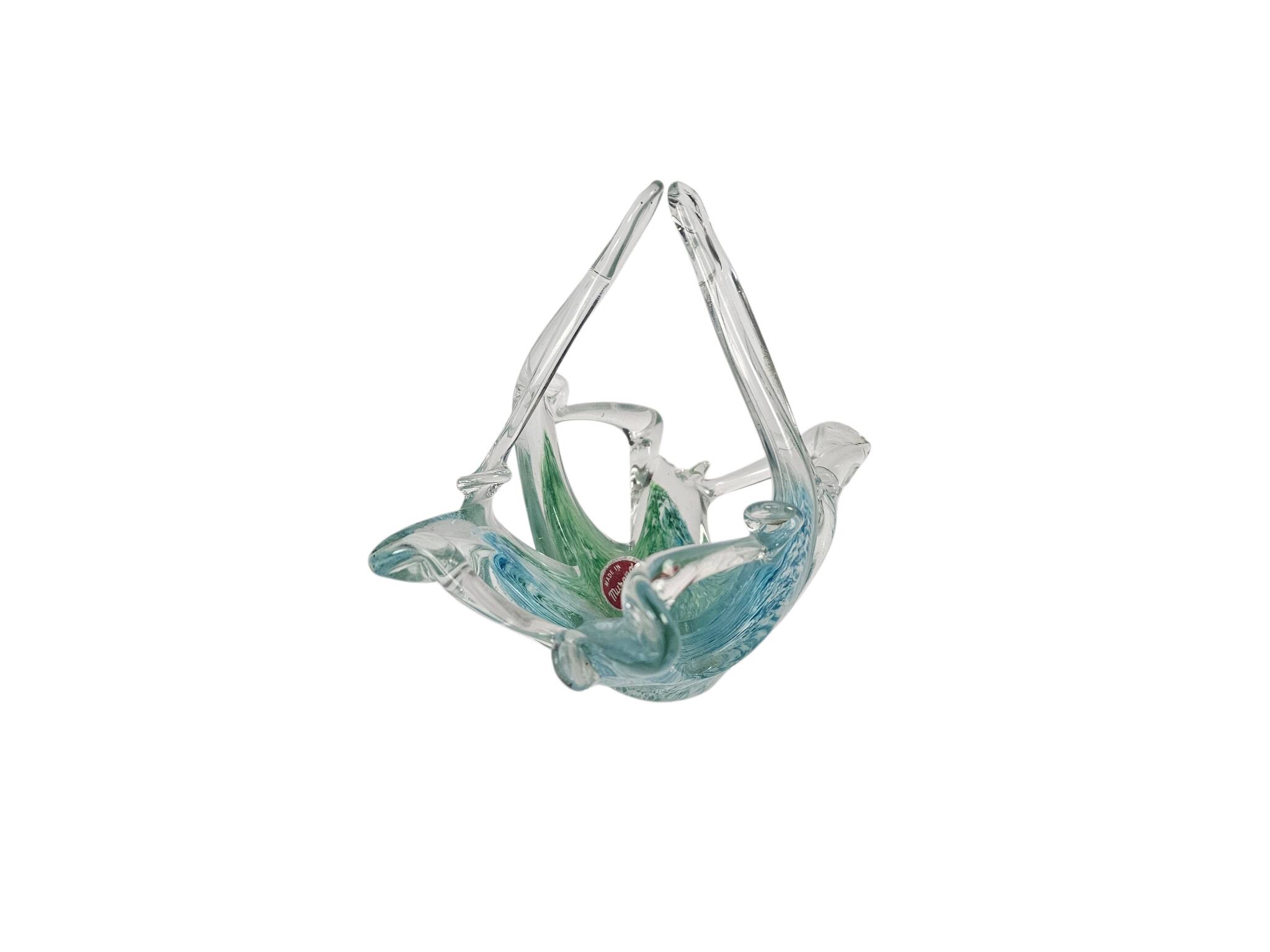 Murano - Murano Art - small bowl - Italy - designer glass - 1950s