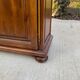 English sideboard with 2 doors and 2 drawers, solid satin cherry wood