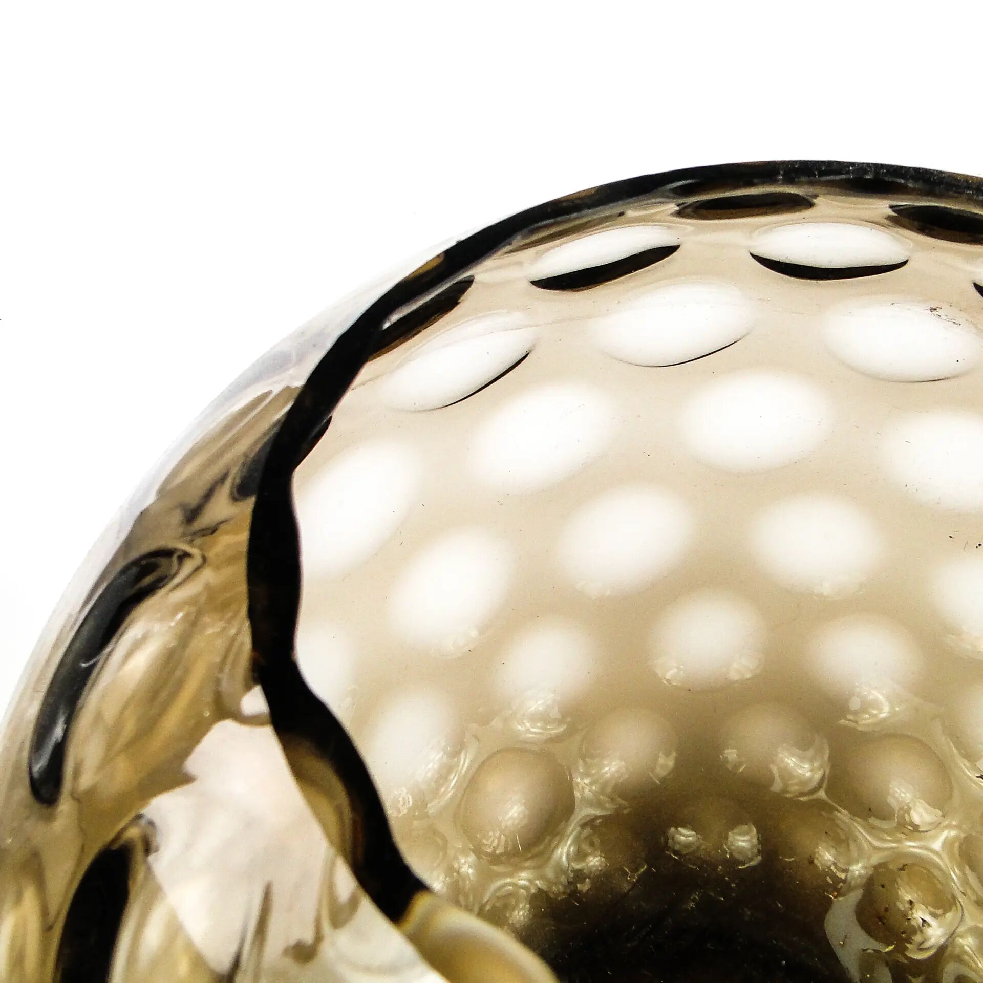 Mid-century modern vase, glass, Czechoslovakia, 1950s