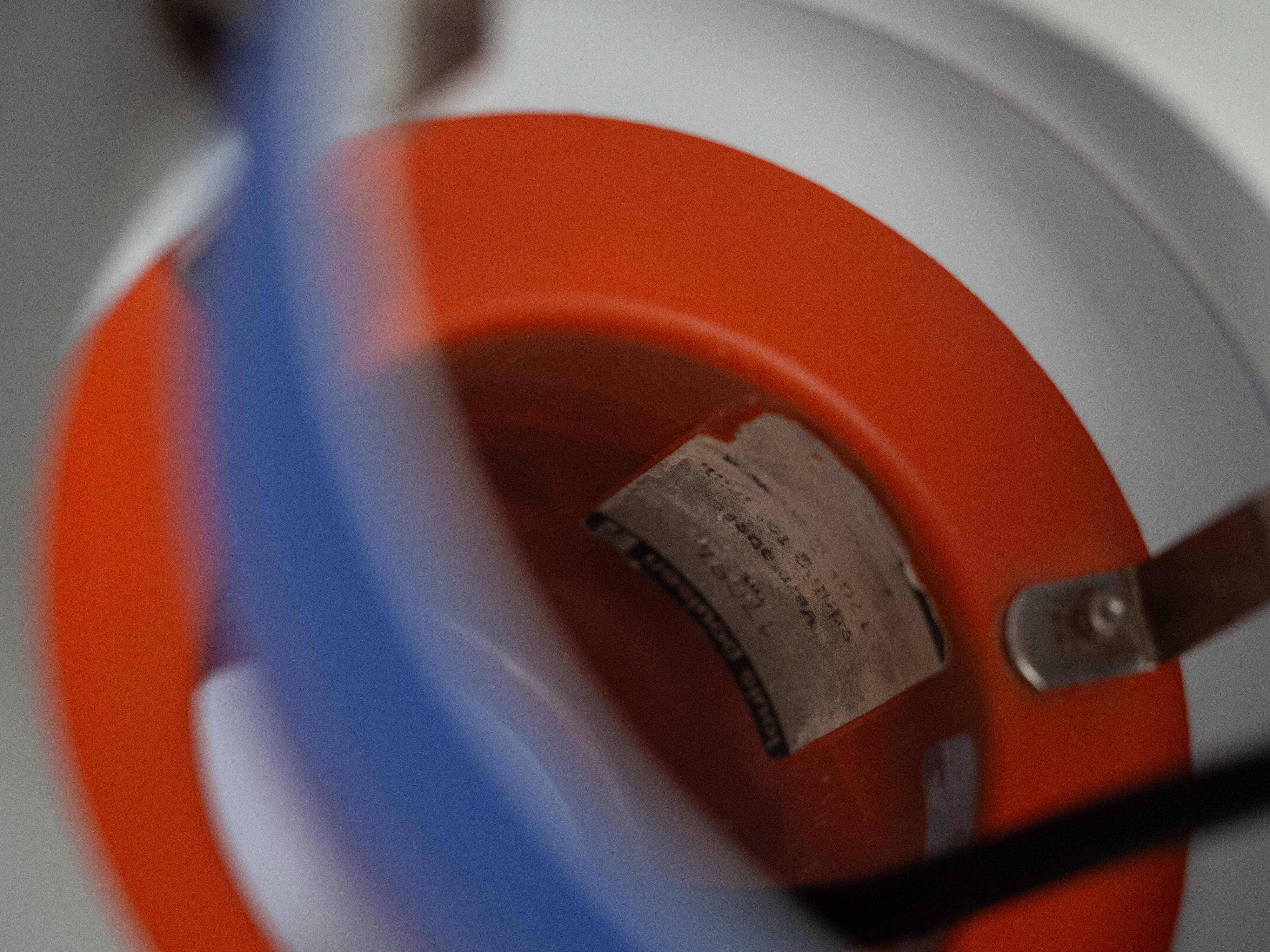 Danish vintage pendant lamp Superlight by David Mogensen, 1980s