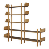 Large bookcase or shelving unit by Willem Lutjens for Gouda de Boer, 1950s