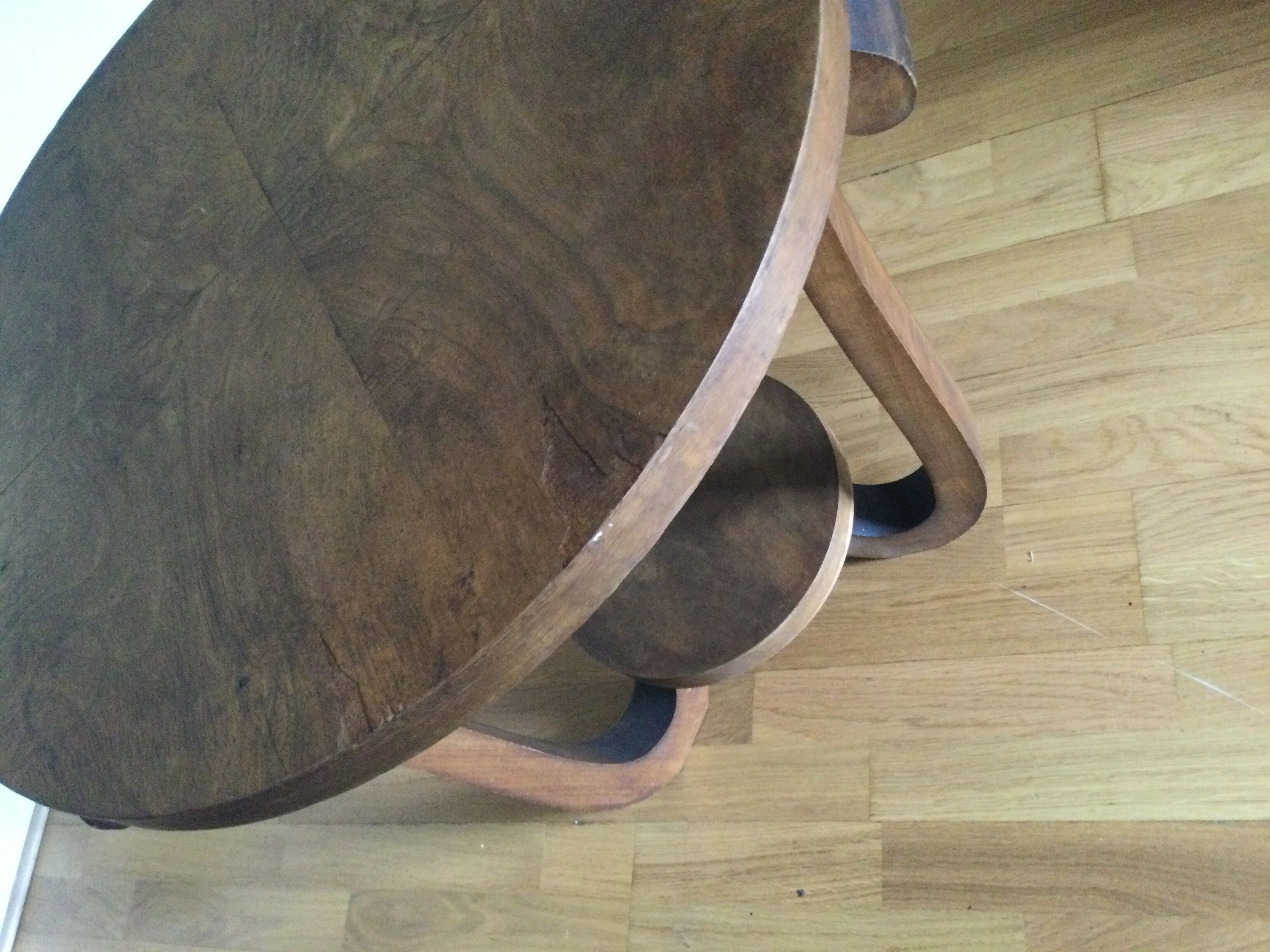 Table guéridon style Art-deco