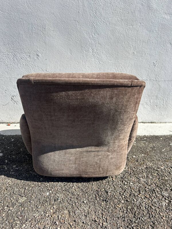 fauteuil et ottoman  Michel Cadestin pour Airborne
