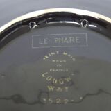 Decorative plate Le Phare Longwy