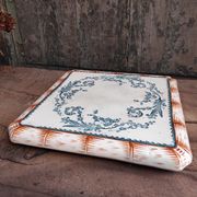 Trivet antique en porcelaine Français