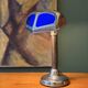 Adjustable Pirouette lamp from the 1930s in chrome metal.