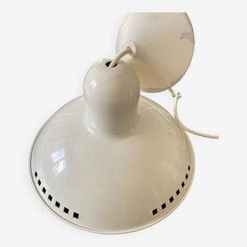 Vintage metal white pendant lamp