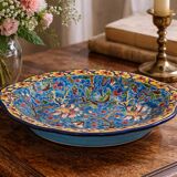 Decorative bowl in Longwy enamels