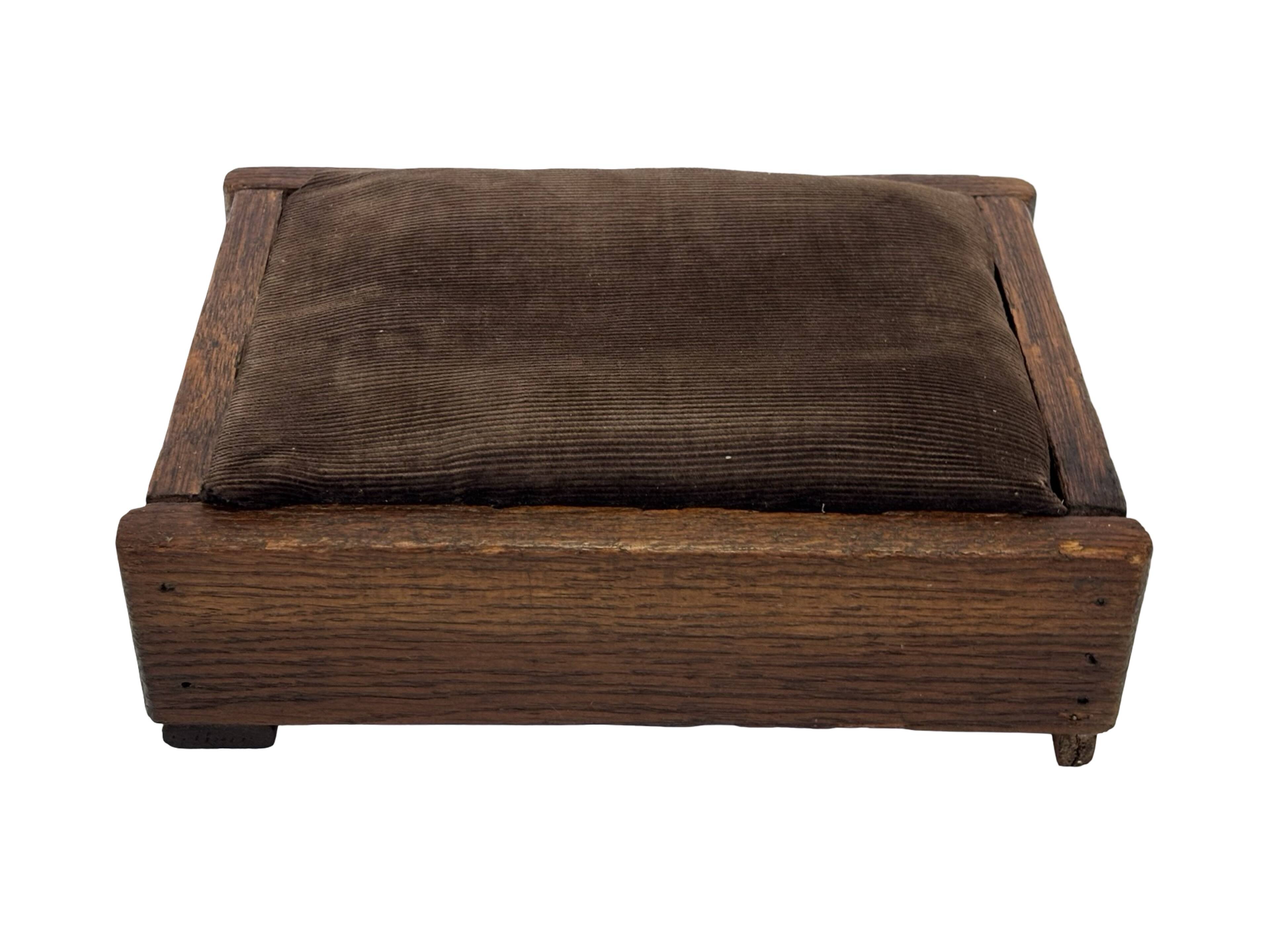 Art Deco footstool foot rest minimalist 30's design