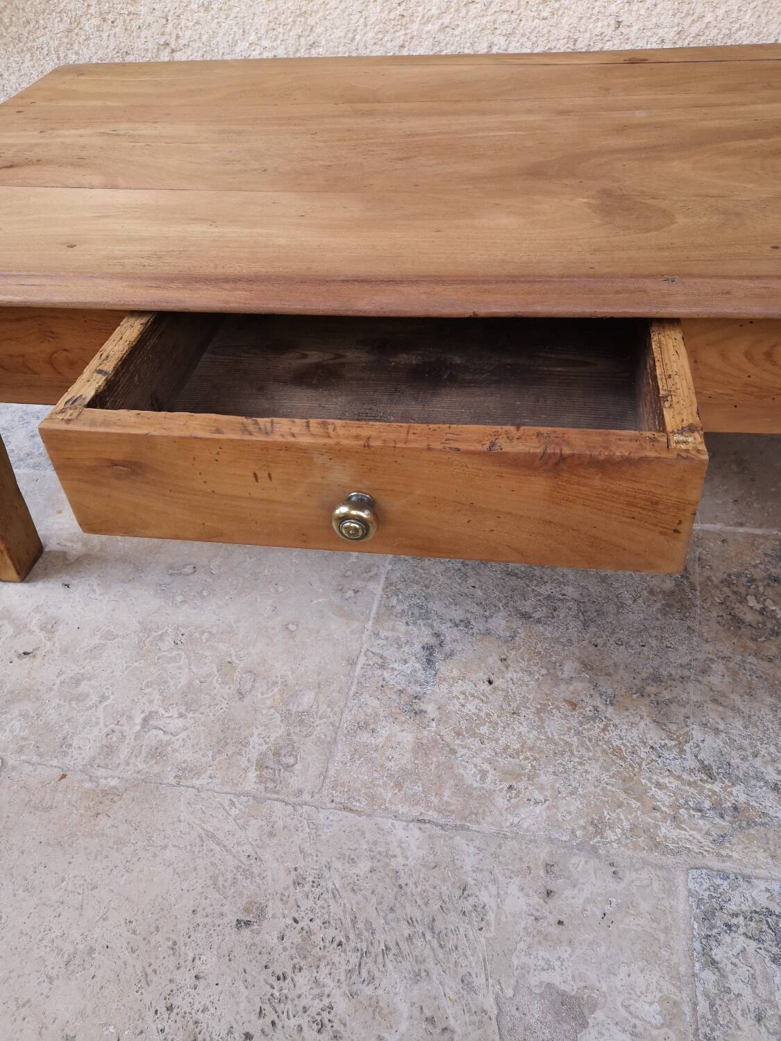 Oak coffee table