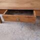 Oak coffee table