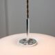Italian Space Age Big White Doughnut Lamp, 70s
