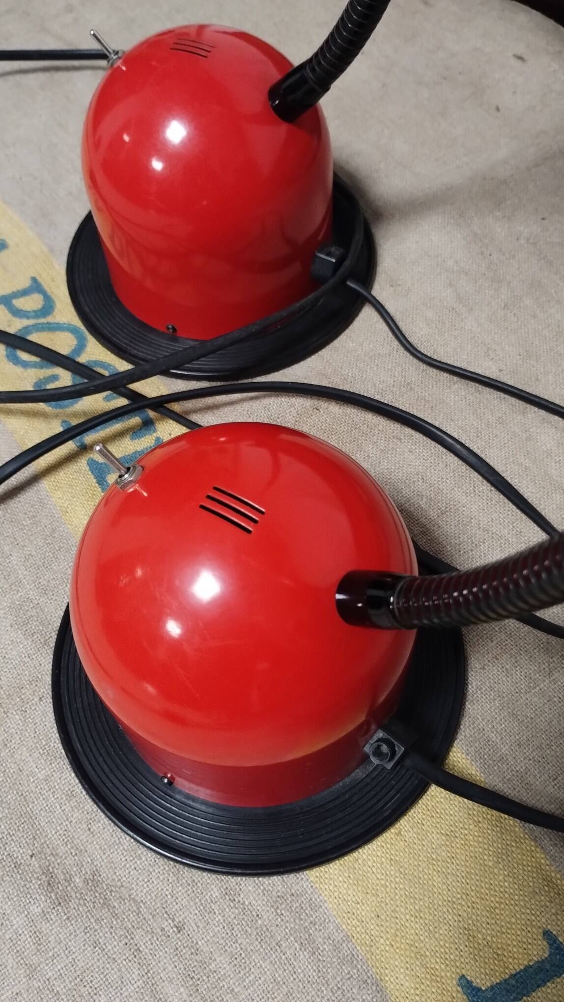 Paire de lampe stilplast Italie année 80
