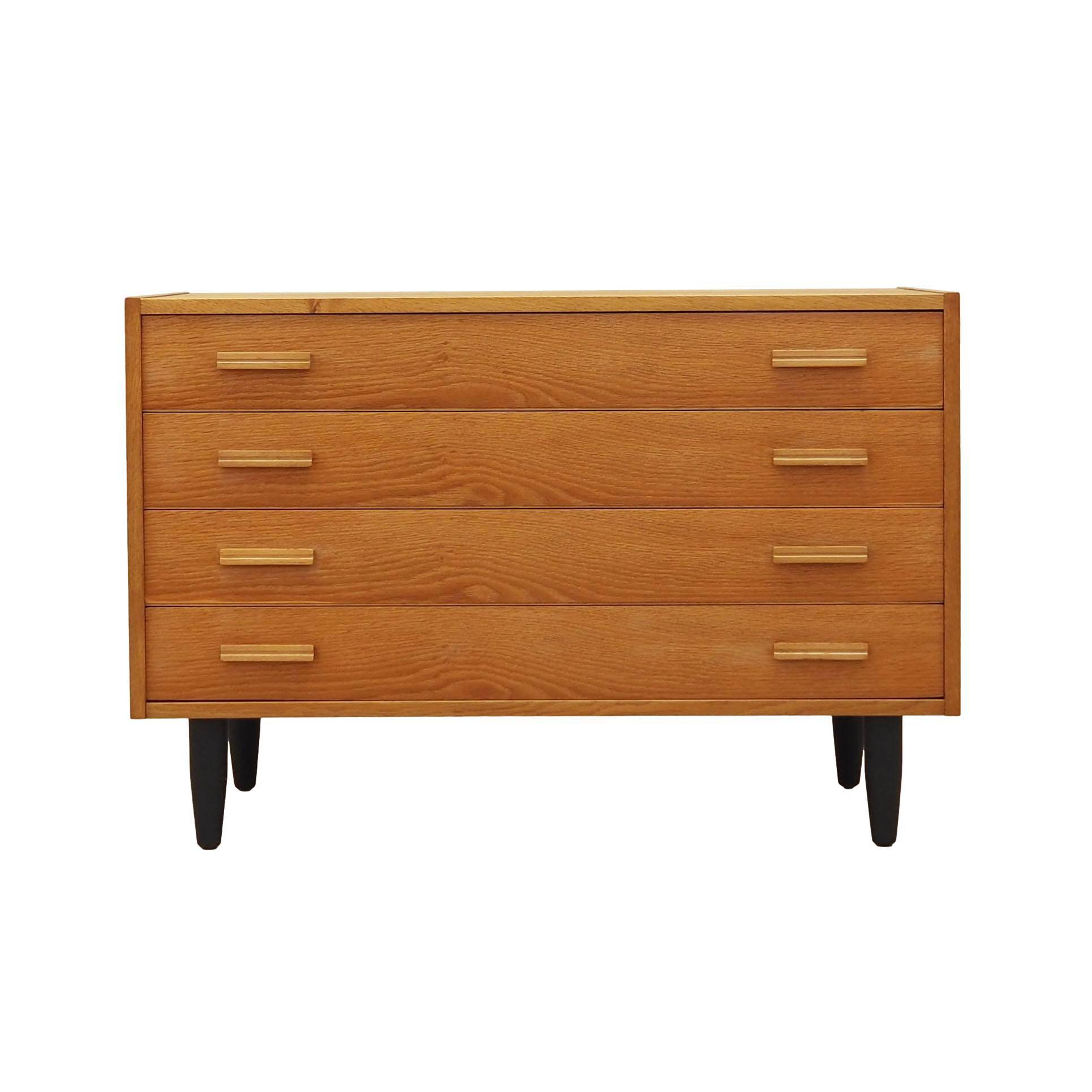 Ash chest of drawers, Danish design, 1970s, production: Denmark