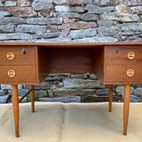 Bureau vintage en bois 60's