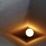 Postmodern fiberglass floor lamp