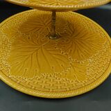 Gien ceramic servant with autumn decoration - 2 floors