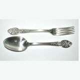Table cutlery 19th regency style by Christofle