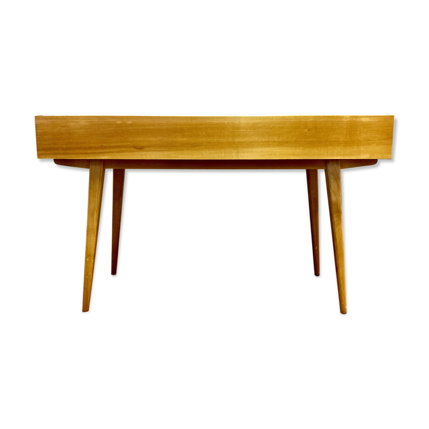 High-billed desk opaline scandinavian design 1950