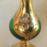 Murano 1960 golden vase with fine gold