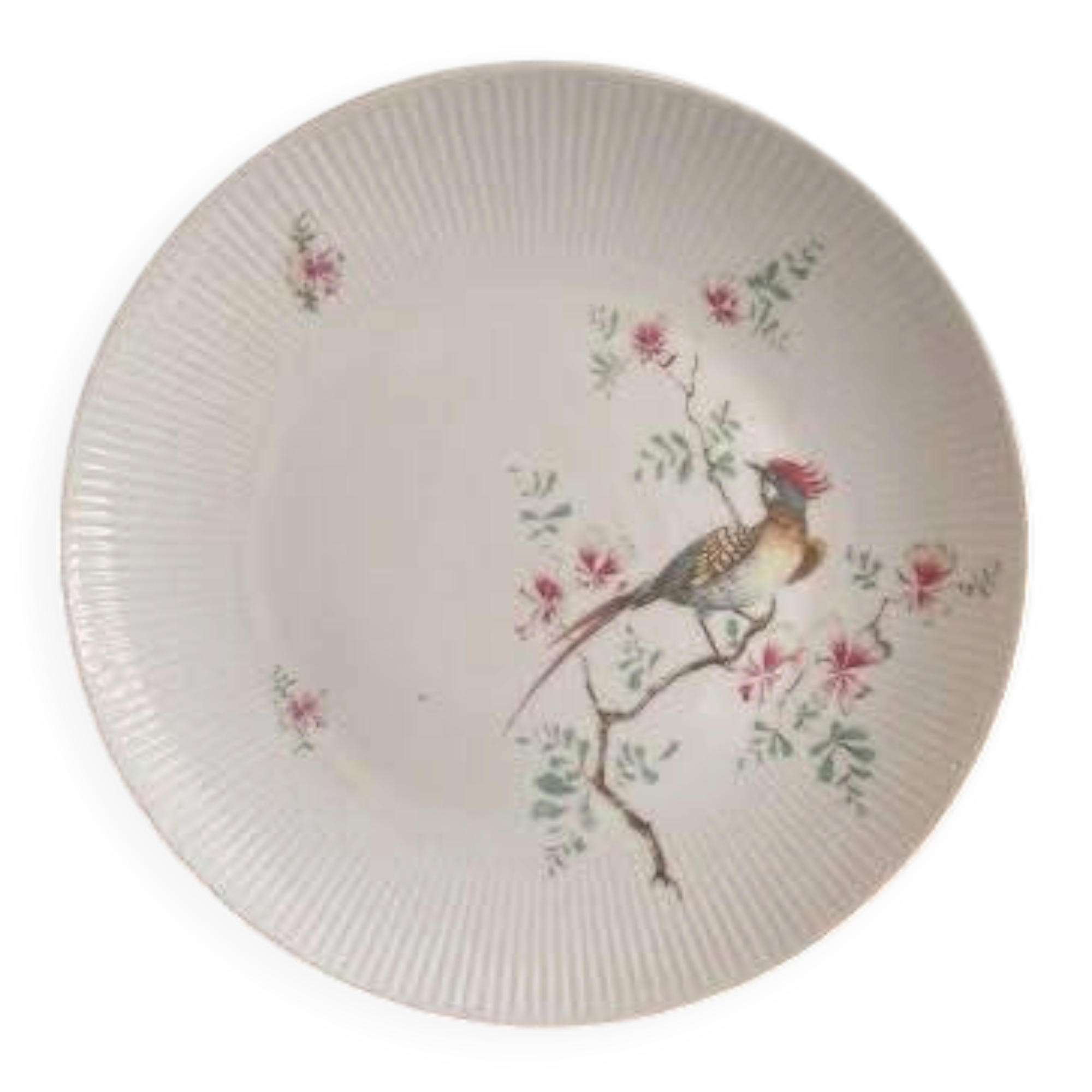 Lot 5 Plates Porcelain Seltmann Weiden Bavaria Birds Pheasant