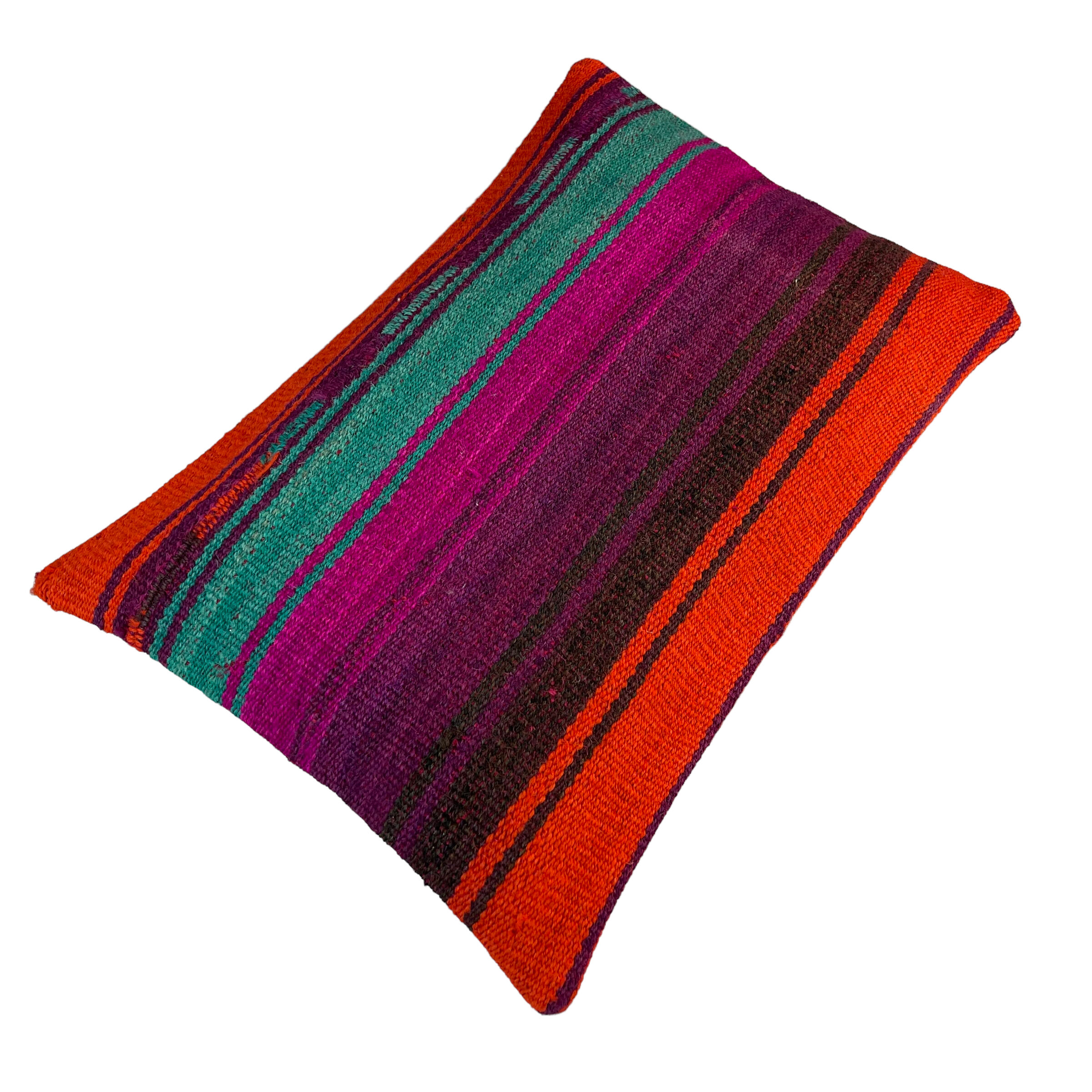 Vintage turkish handmade cushion cover , 30 x 50 cm