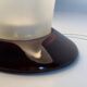 Murano glass table lamp attributed to Mazzega - vintage - 1980s.