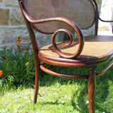 Bench signed Thonet No. 5, 1880s