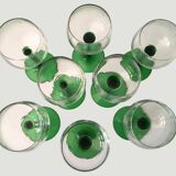 Set of 8 Alsace wine glasses