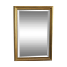 Miroir rectangulaire en bois doré – début XXe