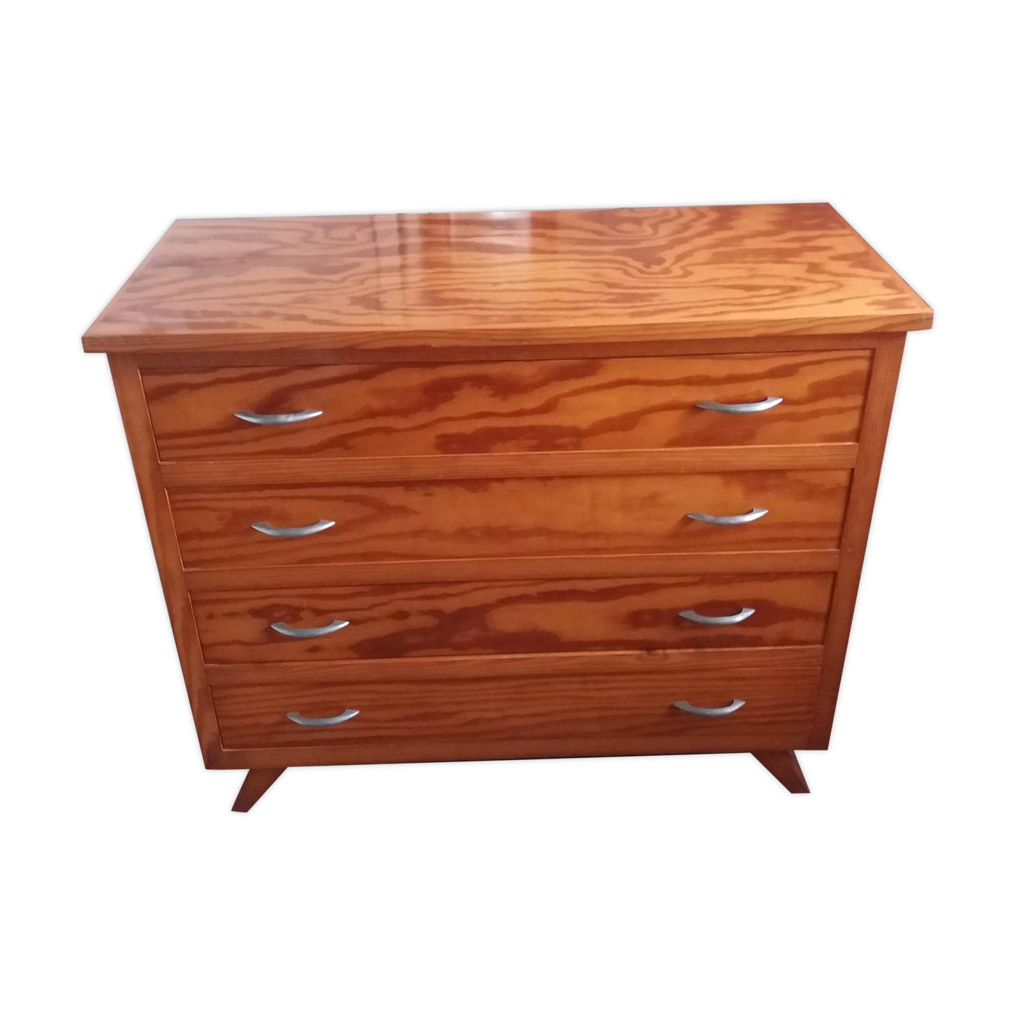 Commode années 60 pieds compas