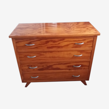 Chest of drawers years 60 feet compass