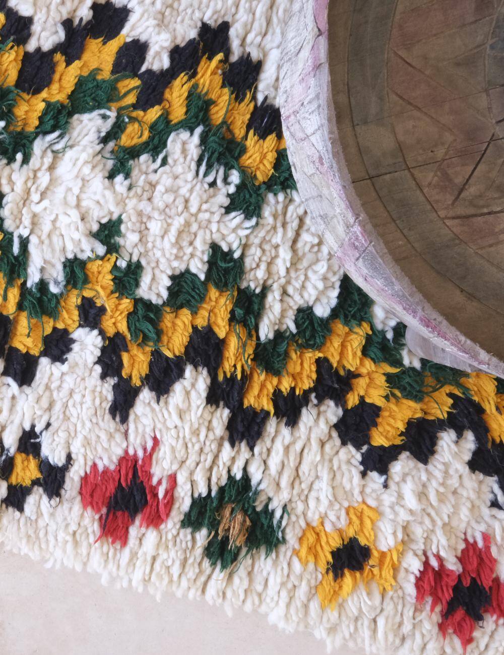 Vintage Berber Ourika Rug - 177 x 70 cm