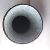 Vintage vase with alpine decor signed Italy